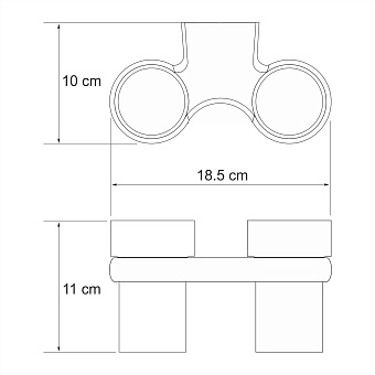 Стакан в ванную WASSERKRAFT Berkel K-6800 K-6828D хром