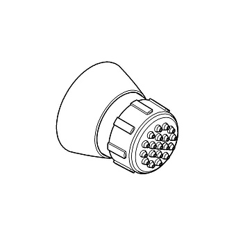 Душевая форсунка GROHE 28286000 хром