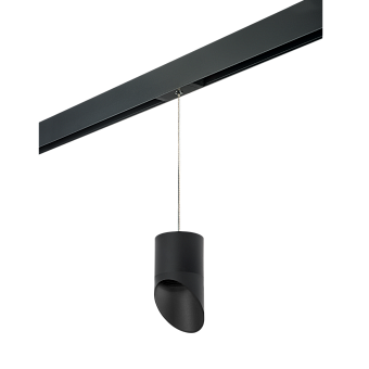 Трековый светильник Lightstar Rullo PRORP348787 15Вт GX 5.3 чёрный для однофазного трека