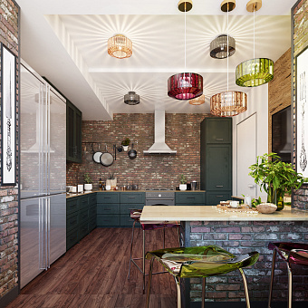 Светильник подвесной Odeon PENDANT 4747/1 60Вт E27