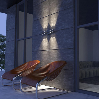 Светильник фасадный Novotech STREET 358572 16Вт IP54 LED темно-серый