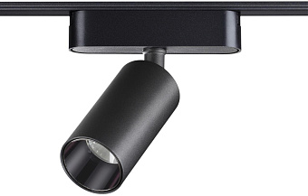 Трековый светильник Novotech SMAL 359254 12Вт LED чёрный для низковольтного трека