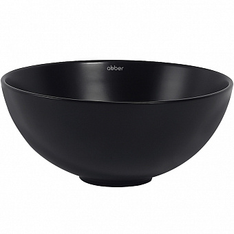 Раковина накладная Abber BEQUEM AC2106MB 32х32см