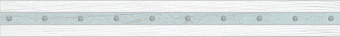 Бордюр Global Tile Calypso GT 10200000062 белый/голубой 6,5х60см 0,468кв.м.