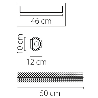 Бра Lightstar Monile 704644 40Вт E14