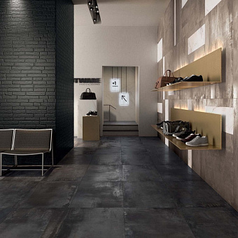 Матовый керамогранит ABK Interno 9 I9R01200 Dark Rett. 60х60см 1,08кв.м.