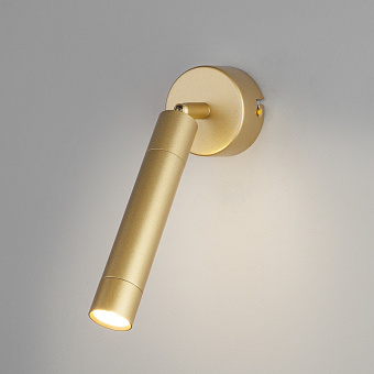 Светильник настенный Eurosvet Strong 20084/1 LED матовое золото 7Вт LED