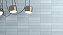 Настенная плитка WOW Gradient 109164 Decor Blue Matt 7,5х30см 0,444кв.м. матовая