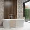Настенная плитка KERAMA MARAZZI 13096TR коричневый темный структура обрезной 30х89,5см 1,343кв.м. матовая