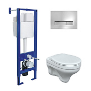 Инсталляция с унитазом BERGES АТОМ Line 043314