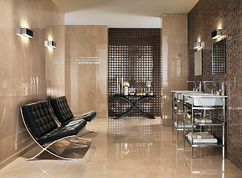 Лаппатированный керамогранит Atlas Concord Италия Marvel 7N3R Beige Mystery Lappato 60х60см 1,08кв.м.