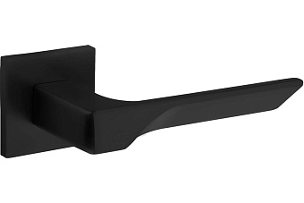 Дверная ручка нажимная Code Deco Slim H-30122-A-BLM чёрный матовый