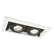 Светильник точечный встраиваемый Arte Lamp CARDANI PICCOLO A5931PL-2WH 50Вт GU10