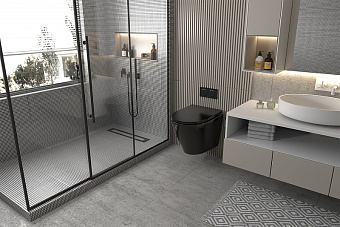 Унитаз подвесной Abber Bequem AC1102MB безободковый с микролифтом