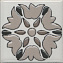 Вставка KERAMA MARAZZI OS\A178\21052 серый 4,85х4,85см 0,094кв.м.