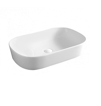 Раковина накладная ArtCeram Ghost GHL002 01 00 64,5х41,5см