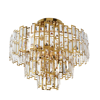Люстра потолочная Arte Lamp MINTAKA A1005PL-10GO 60Вт 10 лампочек E14