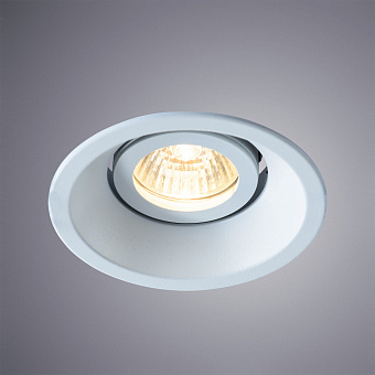 Светильник точечный встраиваемый Arte Lamp GRUS A6668PL-1WH 50Вт GU10