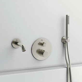 Шланговое подключение IDEAL STANDARD BC807GN Silver Storm
