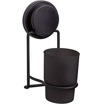 Стакан в ванную FIXSEN Magic Black FX-45006 чёрный матовый