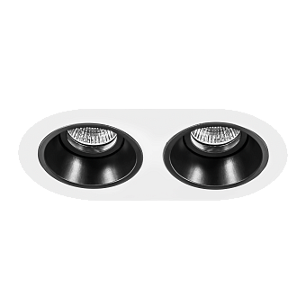 Светильник точечный встраиваемый Lightstar Domino D6560707 50Вт GU5.3