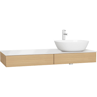 Тумба под раковину подвесная VITRA Origin 65684 47,5х120х13,5см