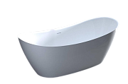 Ванна каменная SALINI NOEMI 101811SMRF S-Stone матовая 185х76,5см отдельностоящая