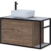 Тумба под раковину подвесная AQUANET Nova Lite Loft 261660 44х90х51,8см