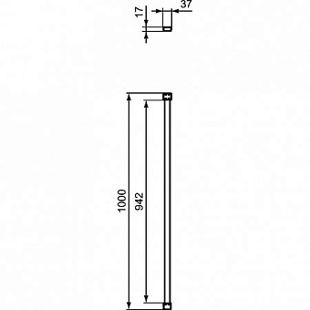 Опорный профиль Ideal Standard Connect K9380VA
