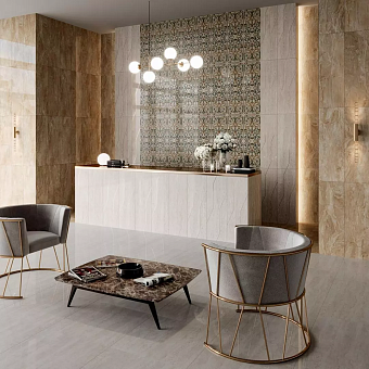 Лаппатированный керамогранит KERAMA MARAZZI Эвора SG647822R бежевый 60х60см 1,8кв.м.