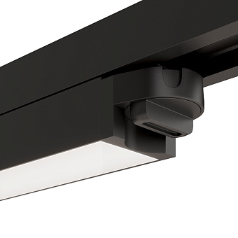 Трековый светильник Maytoni Basis TR000-1-12W4K-B 12Вт LED чёрный для однофазного трека
