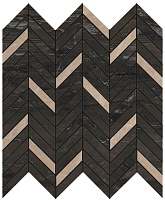 Керамическая мозаика Atlas Concord Италия Marvel Edge AEPR Absolute Brown Mosaico Twill Lappato 30х31см 0,372кв.м.