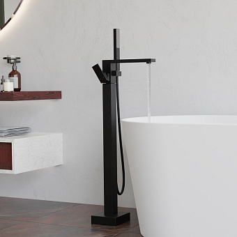 Смеситель для ванны RGW Shower Panels 511405350-04 SP-350B чёрный
