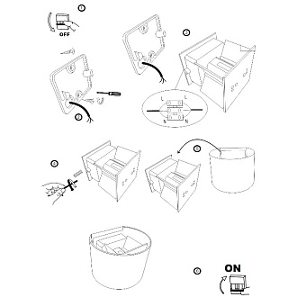 Светильник настенный Maytoni Fulton O573WL-L6W 6,3Вт LED