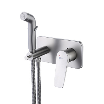 Смеситель для биде LEMARK Bronx LM3720GM графит