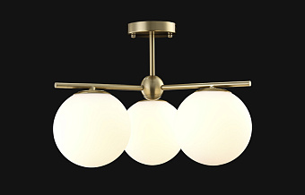 Люстра подвесная CRYSTAL LUX FELIZ FELIZ SP-PL3 BRONZE/WHITE 120Вт 3 лампочек E27