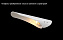 Плафон CRYSTAL LUX RAFAEL Плафон RAFAEL WHITE 75х75мм белый