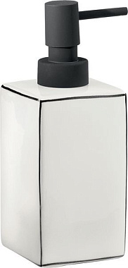 Дозатор Gedy Lucrezia LC80(02) чёрный матовый