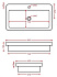 Раковина встраиваемая сверху ArtCeram FUORI SCALA TFL035 05 00 80,5х45,5см