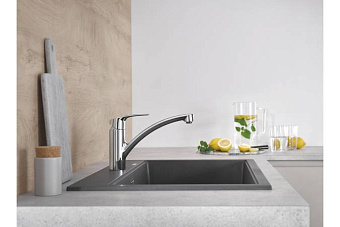 Смеситель для кухни GROHE Eurosmart 33281003 поворотный излив хром