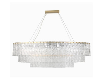 Люстра подвесная Newport 10820 10829+18/S brass 1620Вт 27 лампочек Е14