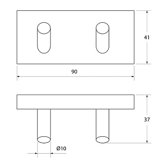 Крючок IDDIS Edifice EDISB20i41 хром