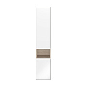 Пенал подвесной KERAMA MARAZZI Plaza Modern PLB.M.170\WHT 32х35х170см белый/дуб орегон
