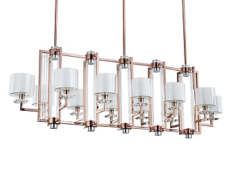 Светильник подвесной Newport 4400 4408+4/S black nickel 60Вт E14