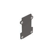 Заглушка на магниный трек IDEAL LUX 267203 чёрный