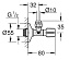 Вентиль запорный GROHE 22037GL0