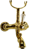 Смеситель для ванны CAPRIGO ANTIQUE-Swarovski 04S-011-oro золото