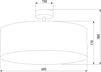 Светильник потолочный TK Lighting Rondo 3998 15Вт E27