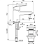 Смеситель для раковины IDEAL STANDARD CERAPLAN BD206AA chrome