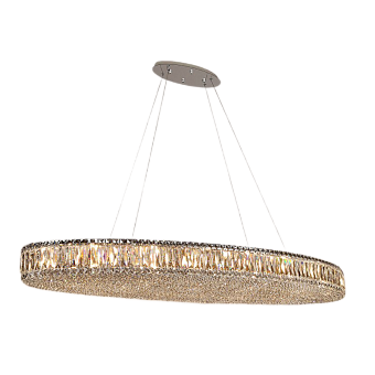 Светильник подвесной Newport 8460 8468+14/S chrome 60Вт G9